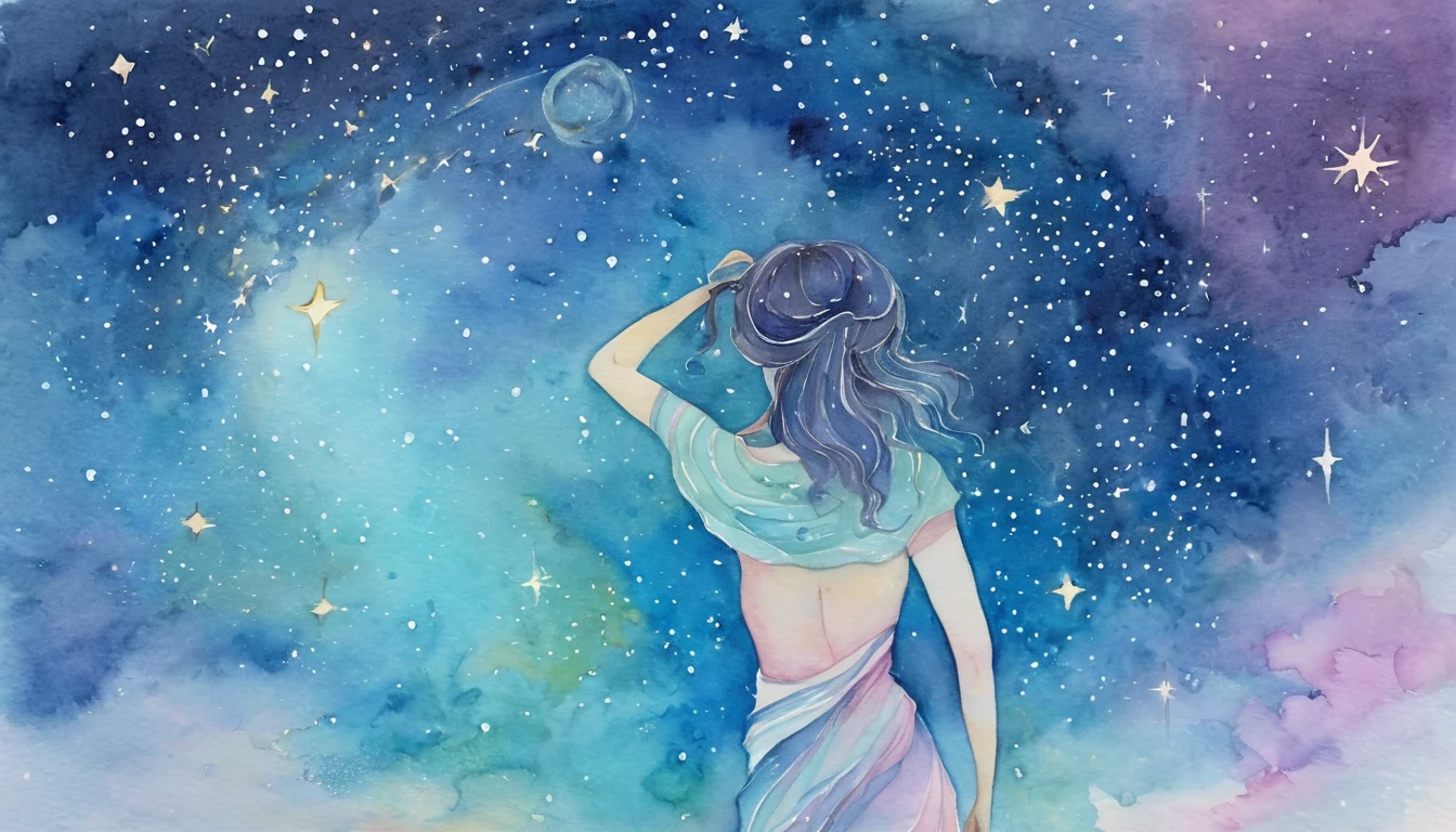 Aquarius Career horoscope illustration for June 2026