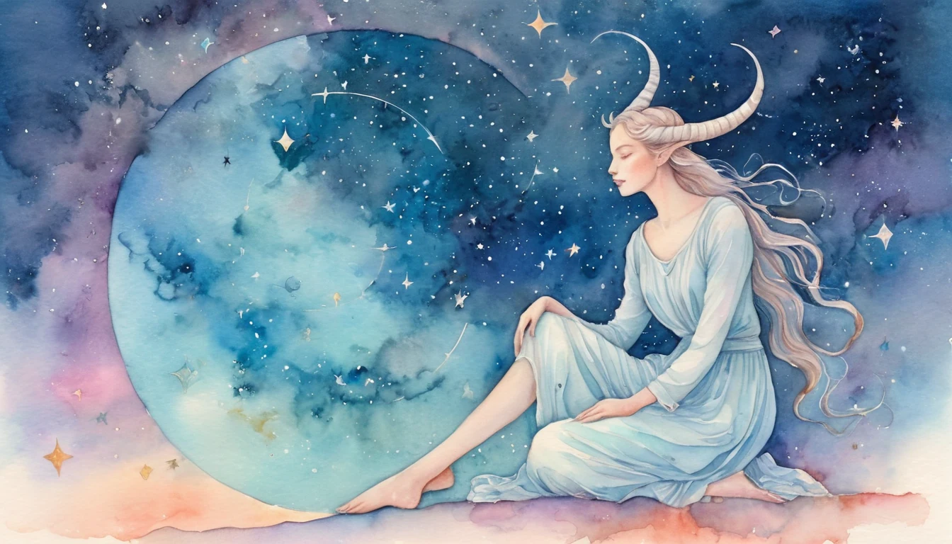 Capricorn Career horoscope illustration for June 2026