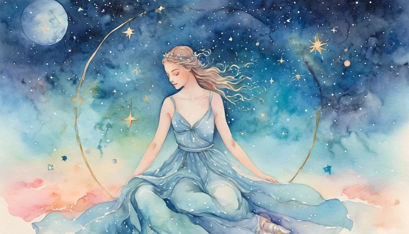Libra Love horoscope illustration for June 2026