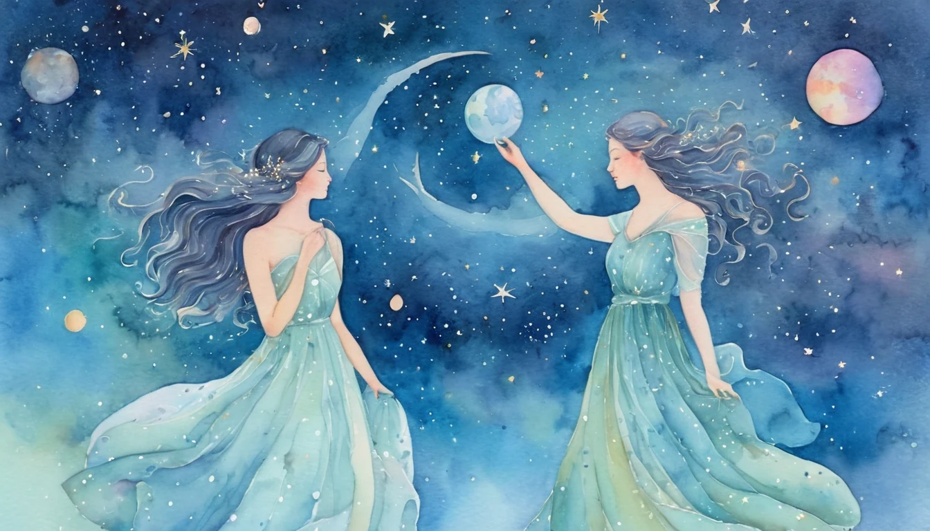 Pisces Love horoscope illustration for July 2026