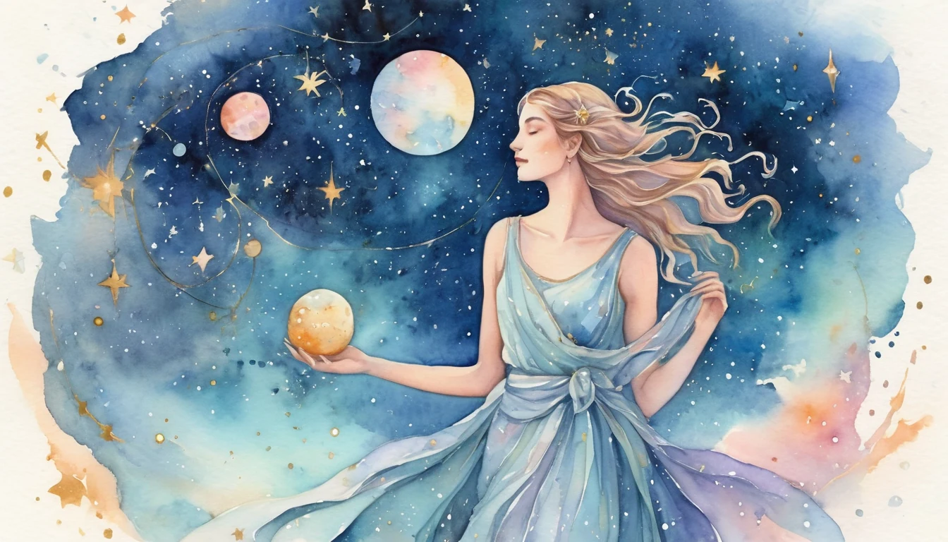 Libra Wealth horoscope illustration for July 2026