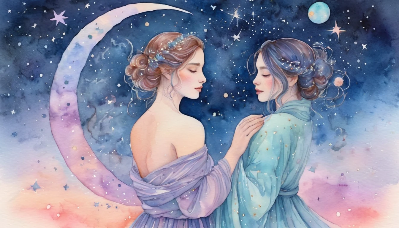 Scorpio Love horoscope illustration for July 2026