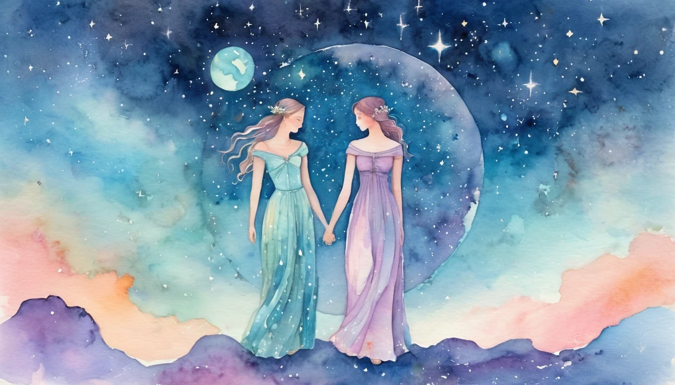 Libra Love horoscope illustration for July 2026