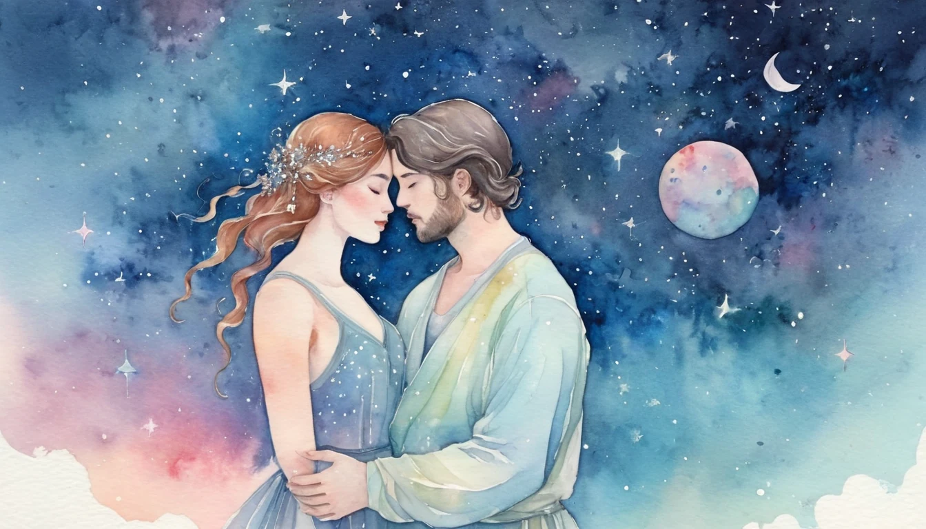 Scorpio Love horoscope illustration for August 2026
