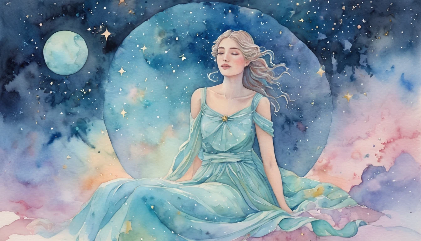 Libra Wealth horoscope illustration for August 2026