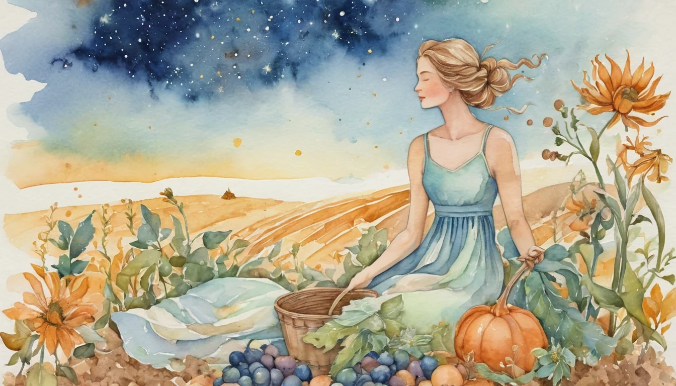 Harvest in Virgo Soil: The Details Decide Everything illustration
