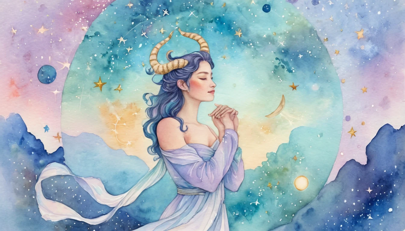 Capricorn Career horoscope illustration for August 2026