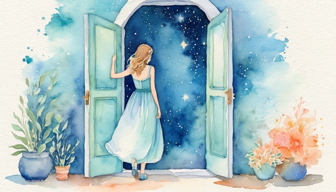 The Stage and the Far Door illustration