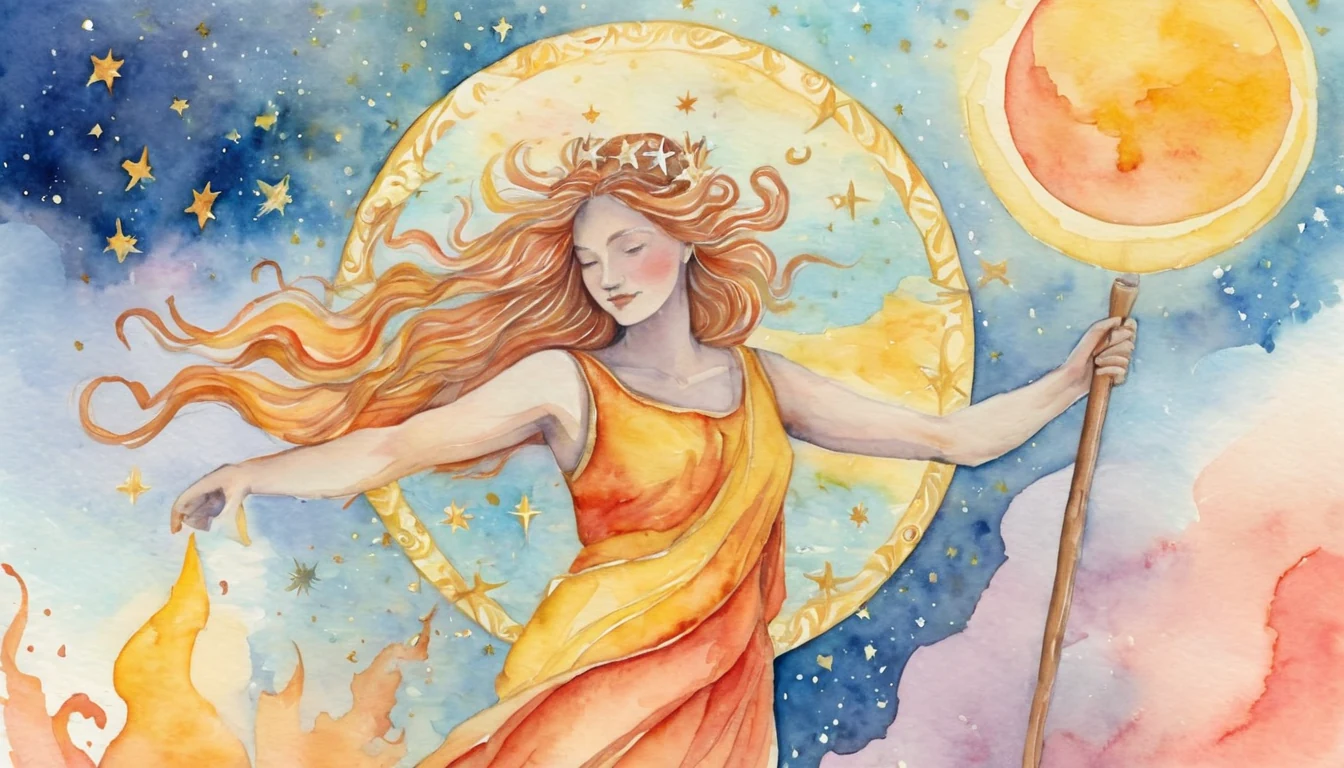 The Bonfire of Vision: Sun in Leo and the Mid-Month Shift illustration
