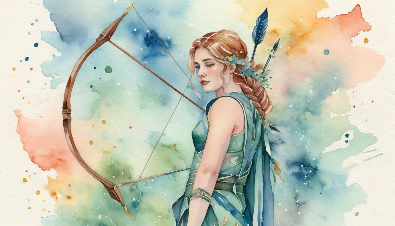 The Arrow Pauses at the Vault illustration