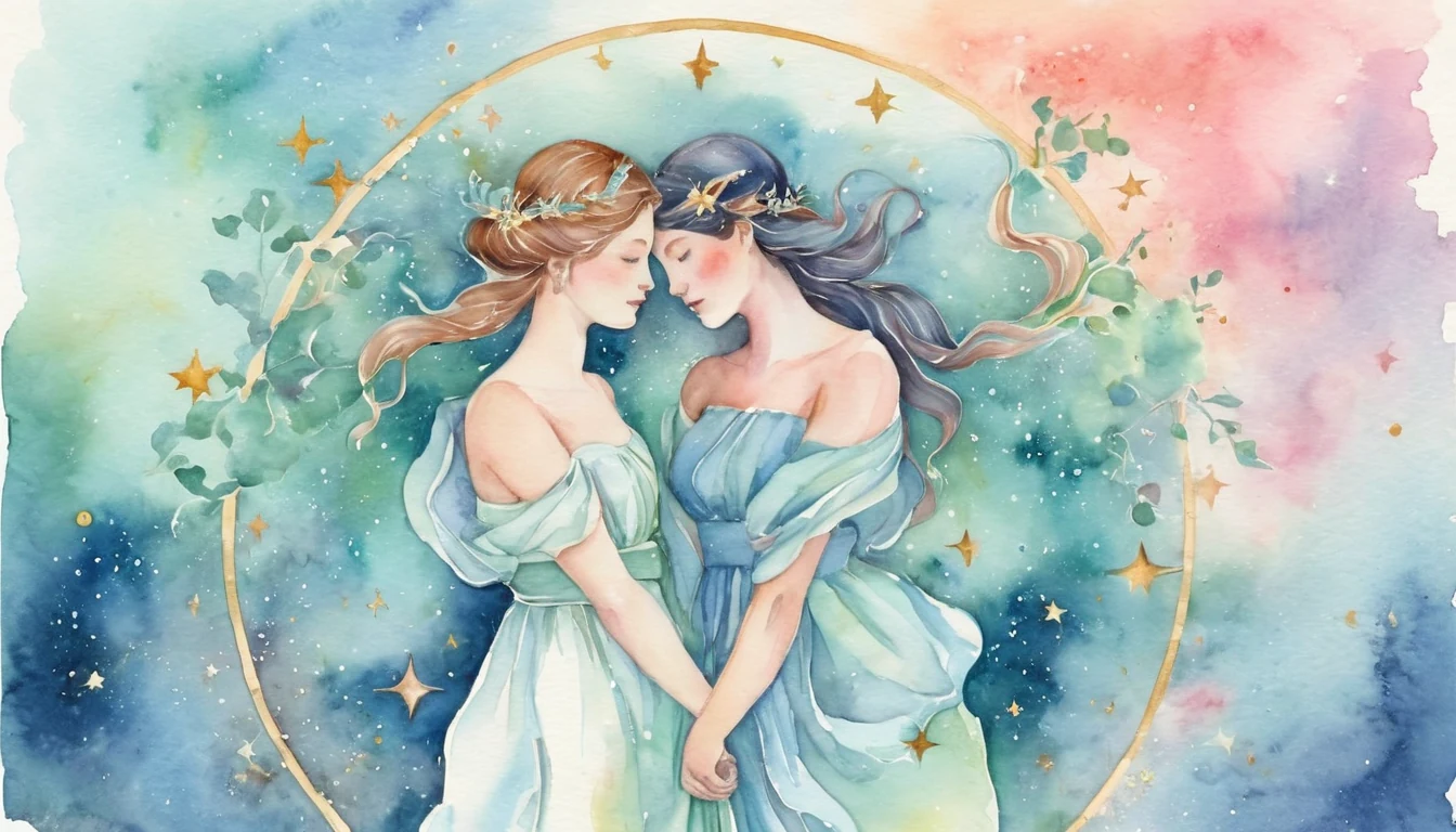 The Double Virgo Convergence illustration