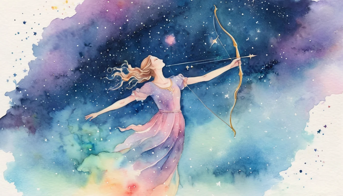 Sagittarius Career horoscope illustration for August 2026