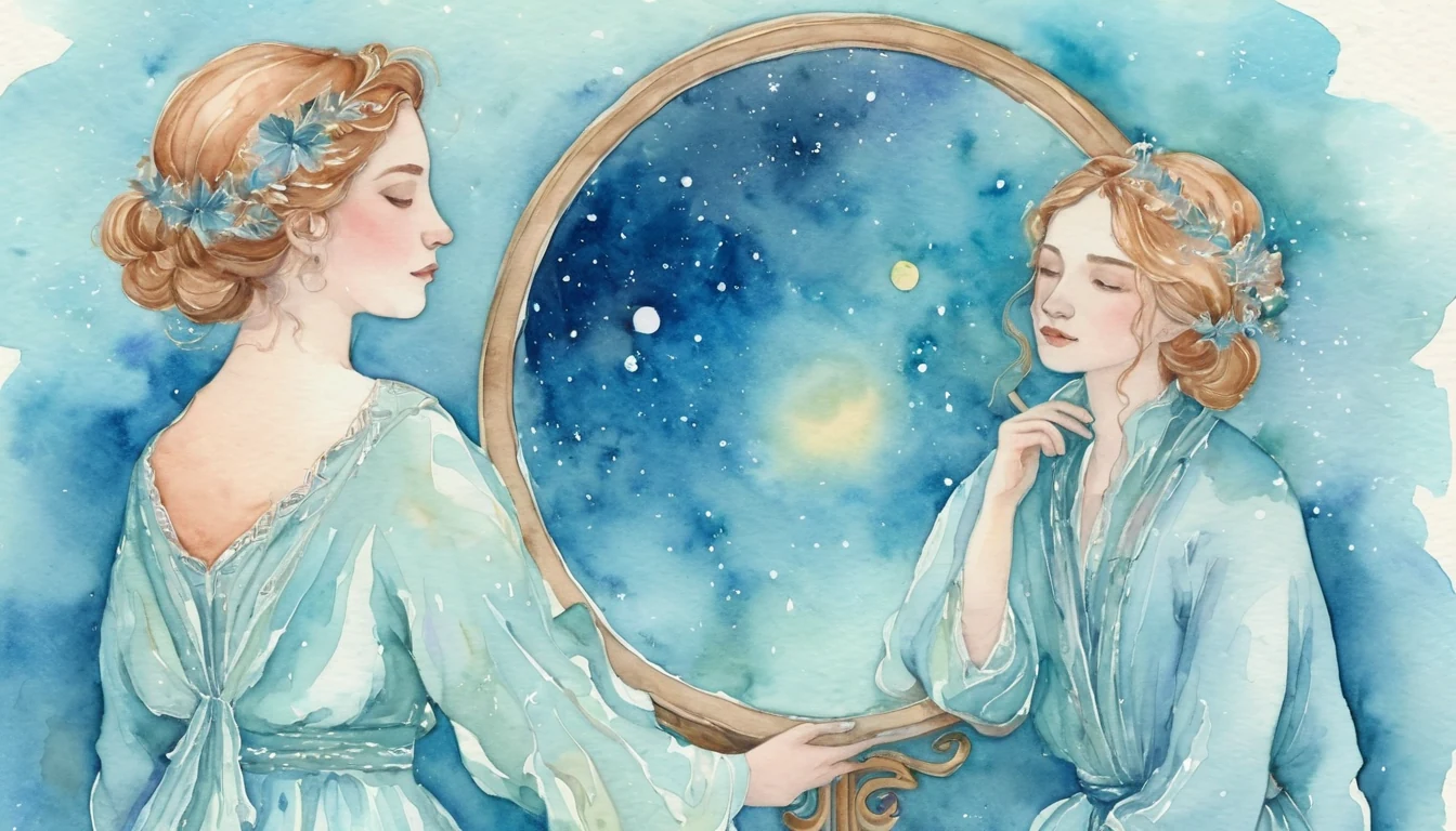 The Mirror of Leo: Vulnerability Before the Shift illustration