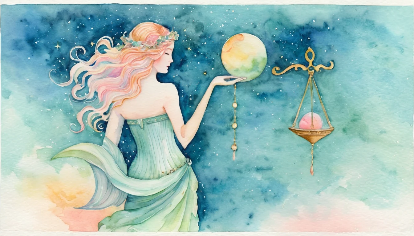 The Scales of Fair Exchange: Venus in Libra and the Art of Partnership illustration