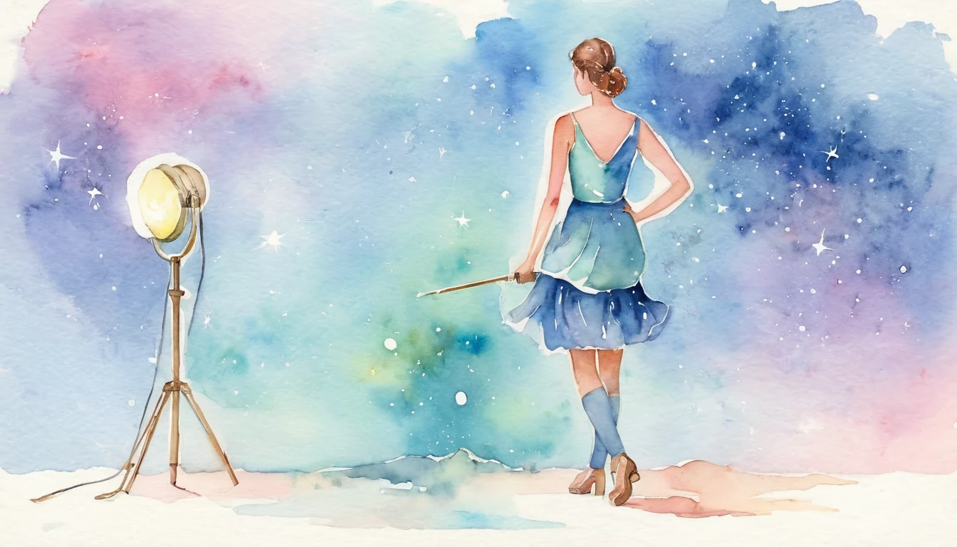 The Spotlight Finds You Anyway illustration