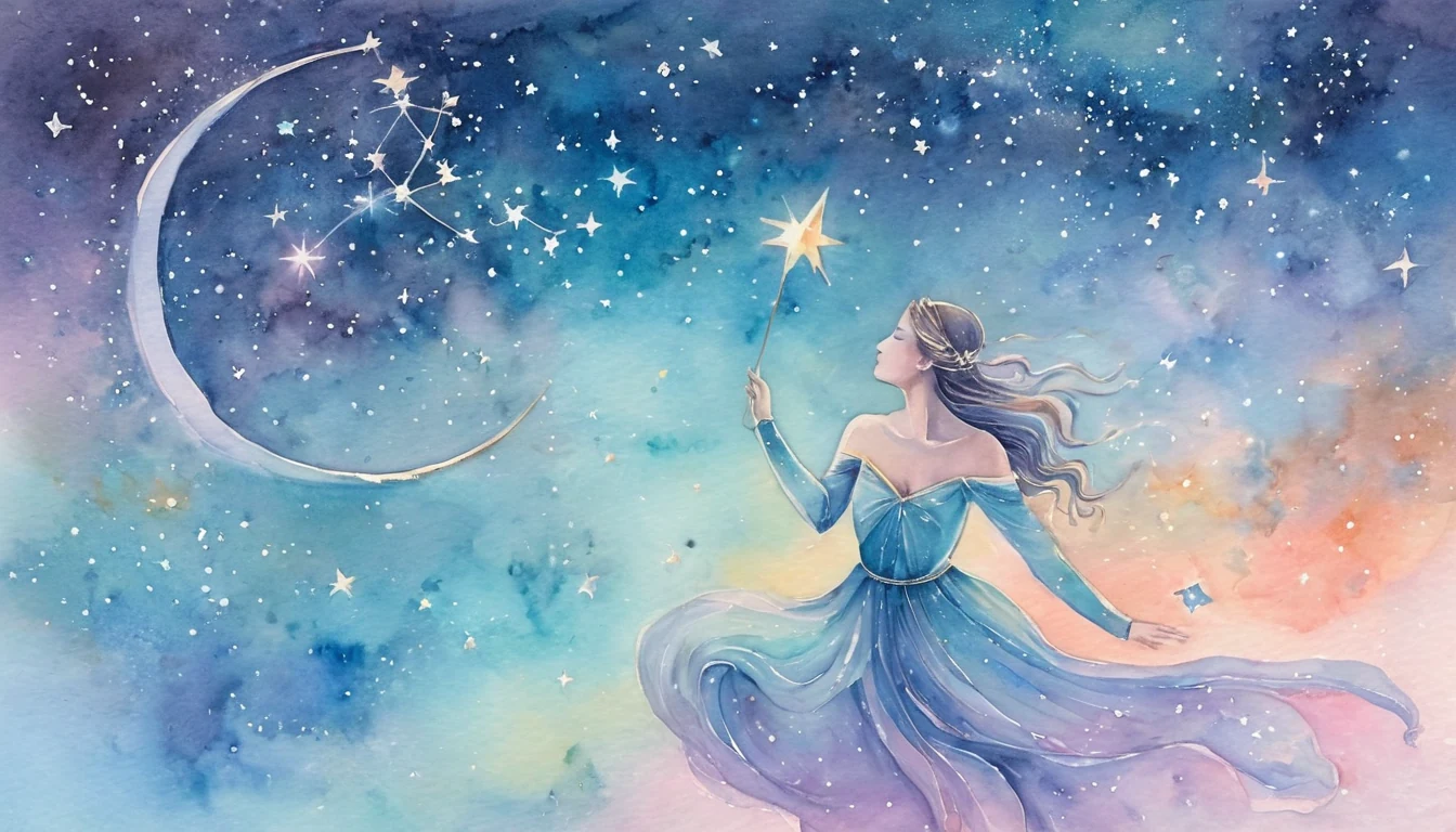 Sagittarius Love horoscope illustration for August 2026