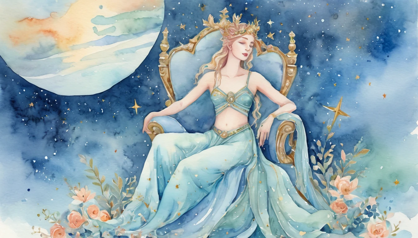 The Stage Is Set: Venus Claims Her Throne illustration