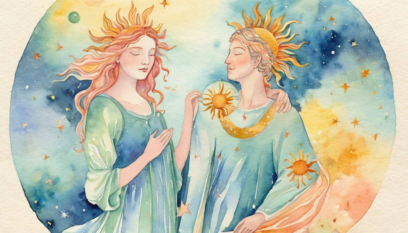 The Unflinching Mirror: Sun and Mercury in Virgo illustration