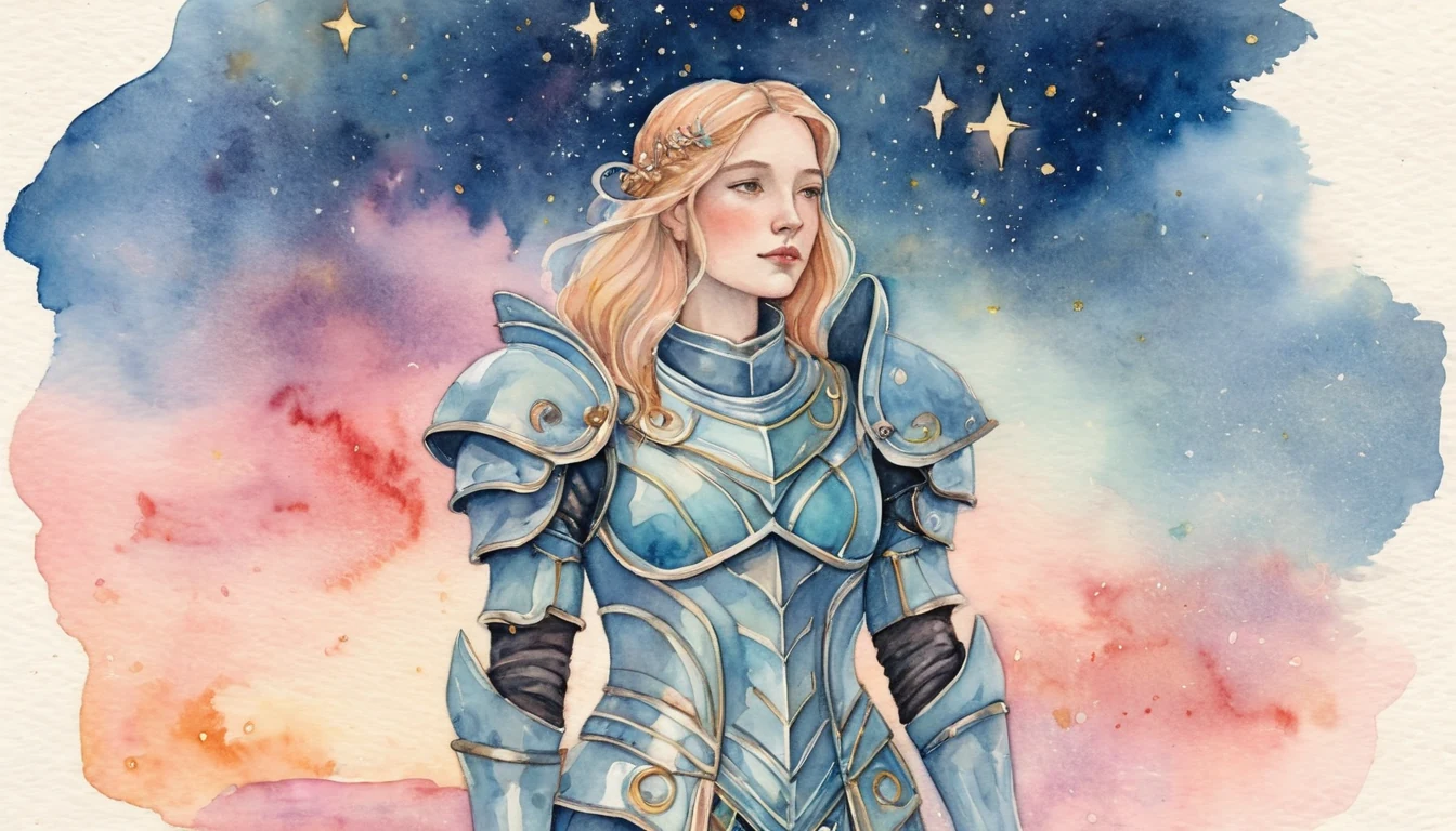 When Venus Dons Her Armor illustration