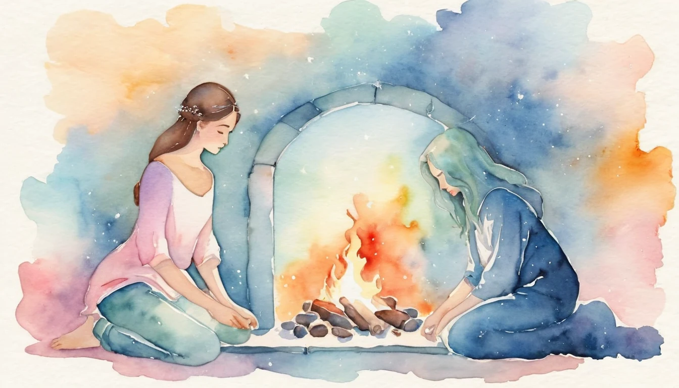 Building the Hearth illustration