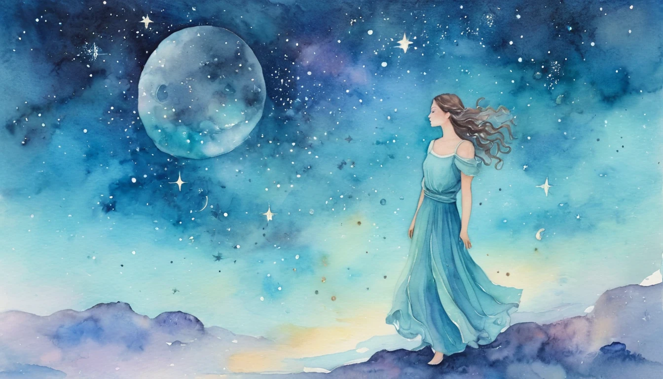 Aquarius Career horoscope illustration for September 2026
