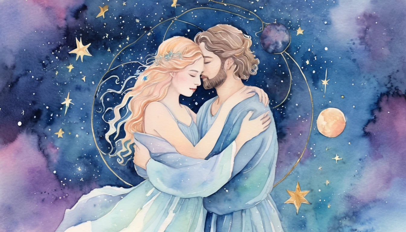 Libra Love horoscope illustration for September 2026