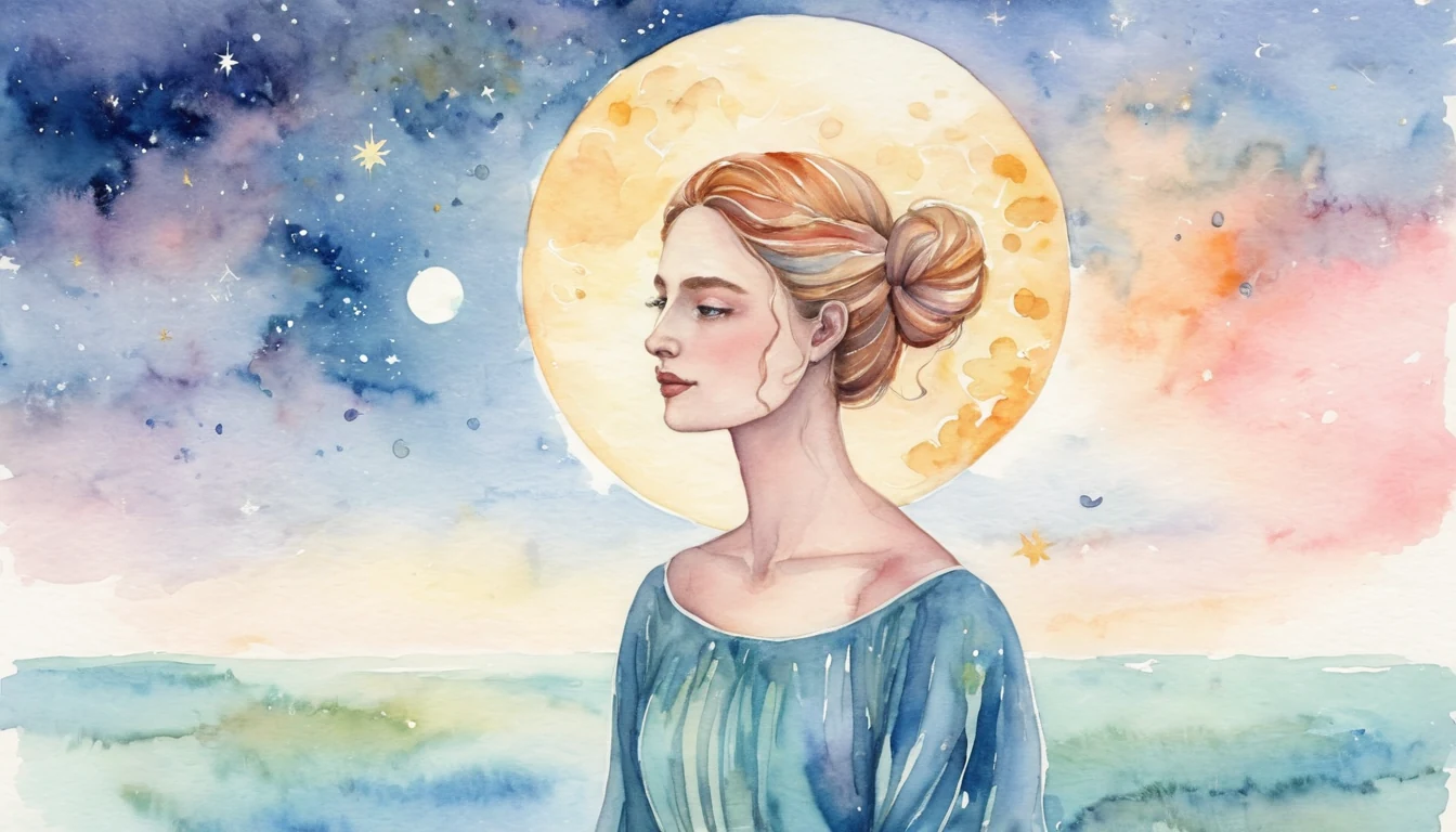 Your Season, Their Reflection: Sun in Libra Opposes the Aries Full Moon illustration