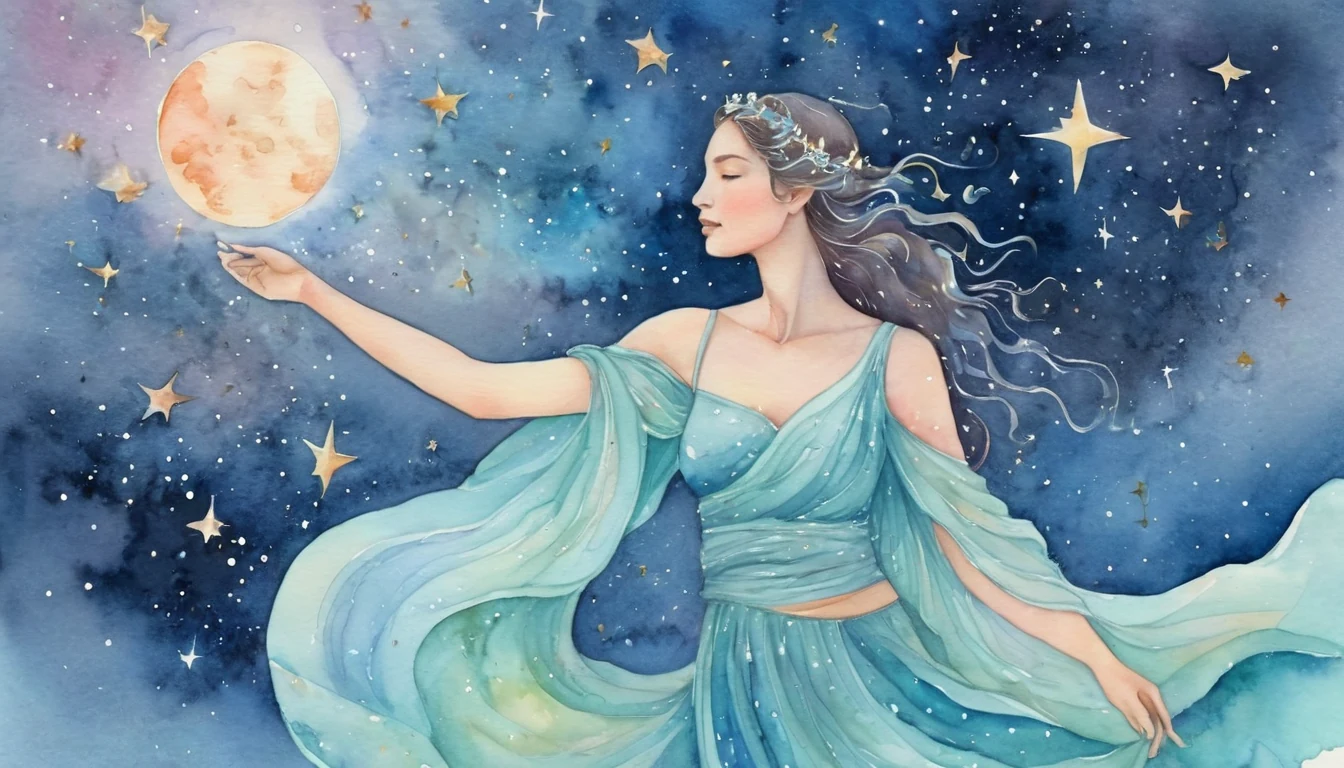 Aquarius Wealth horoscope illustration for September 2026