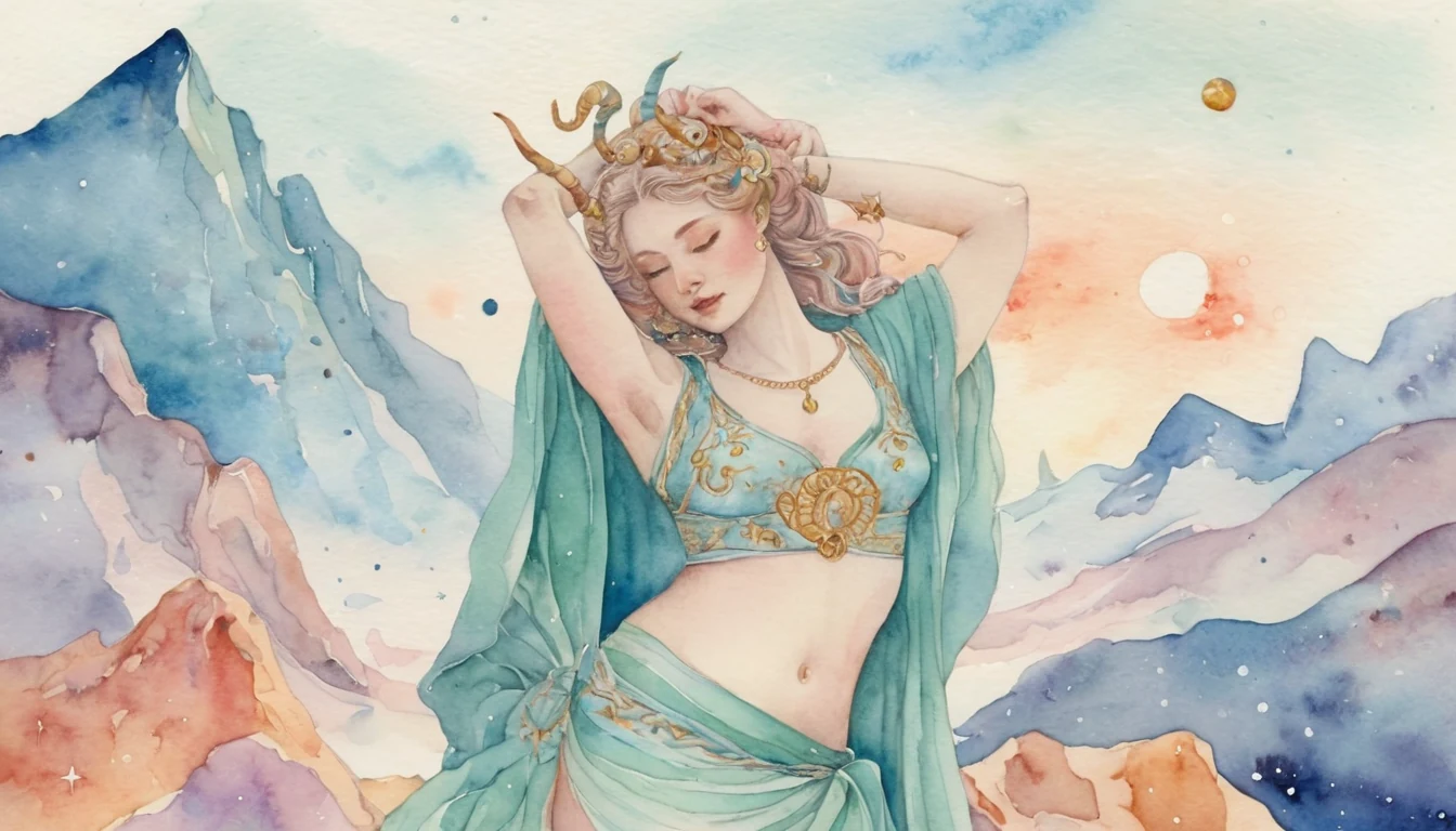 Scorpio’s Alchemy and the Climb illustration