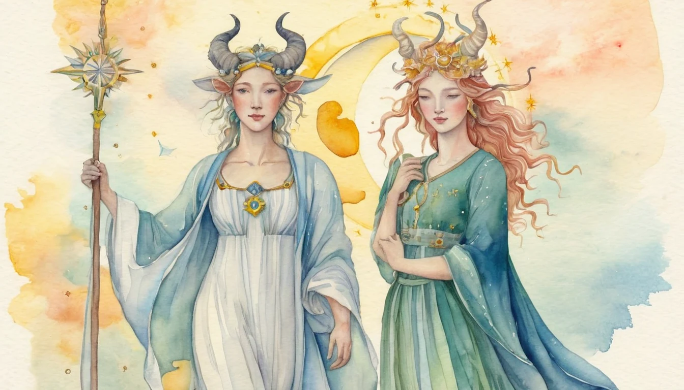 The Scaffold of Long Power: Capricorn Moon and Virgo Sun illustration