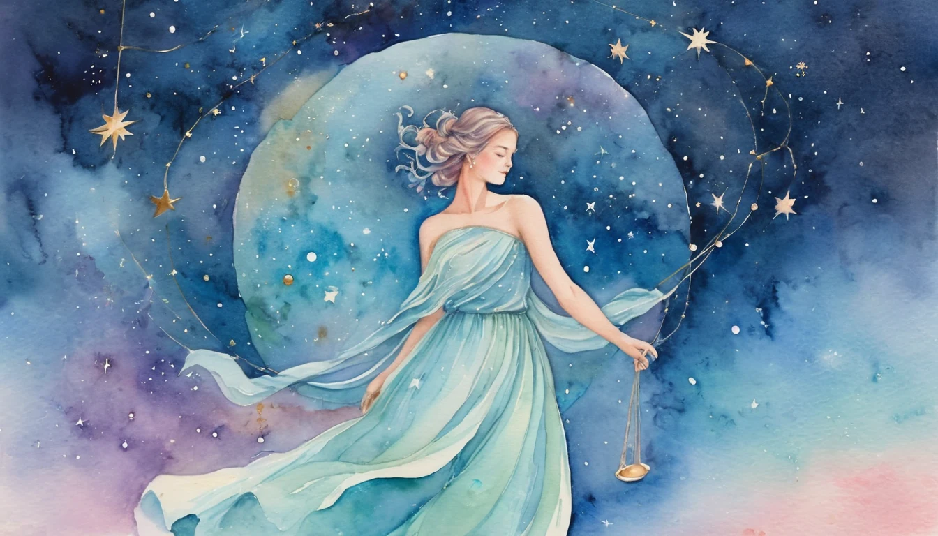 Libra Career horoscope illustration for September 2026