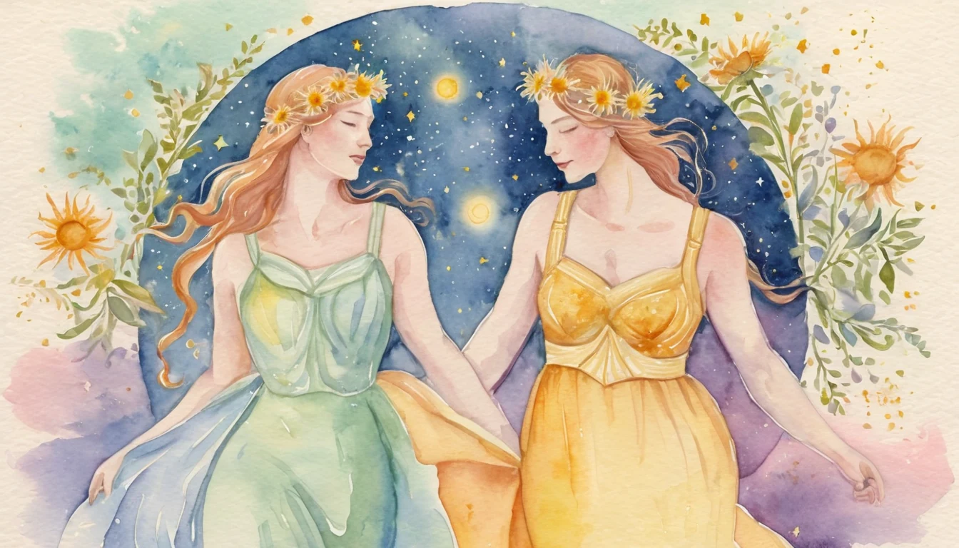 The Honeyed Threshold: Venus in Libra and the Virgo Sun illustration