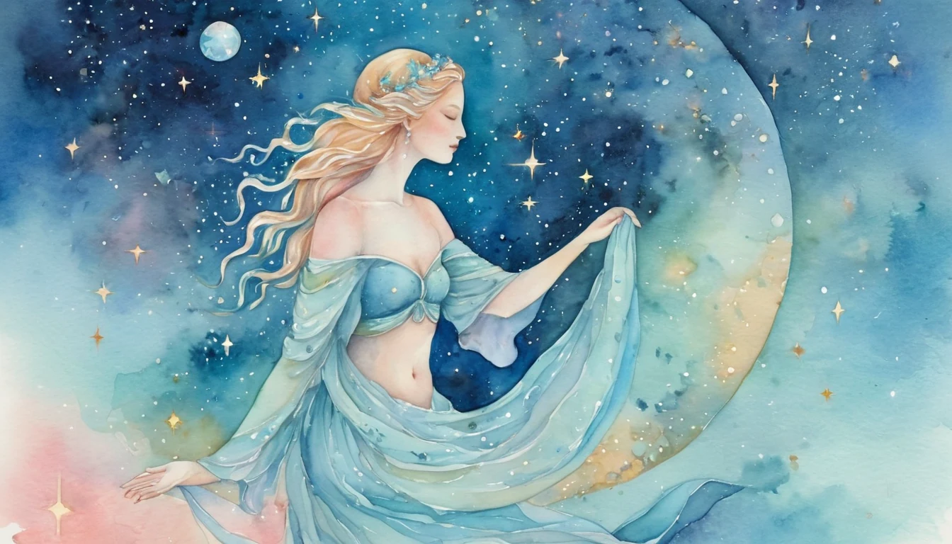 Aquarius Wealth horoscope illustration for October 2026