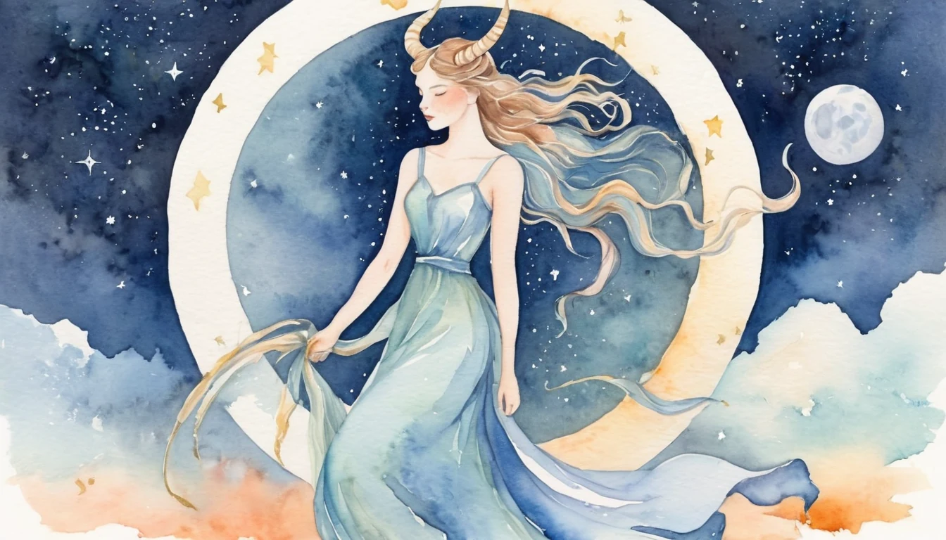 The Full Moon in Taurus and the Turning of the Season illustration
