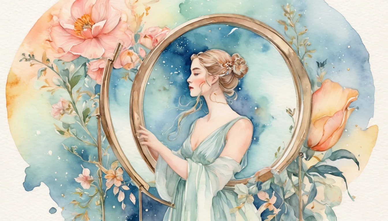 The Mirror of Your Worth illustration