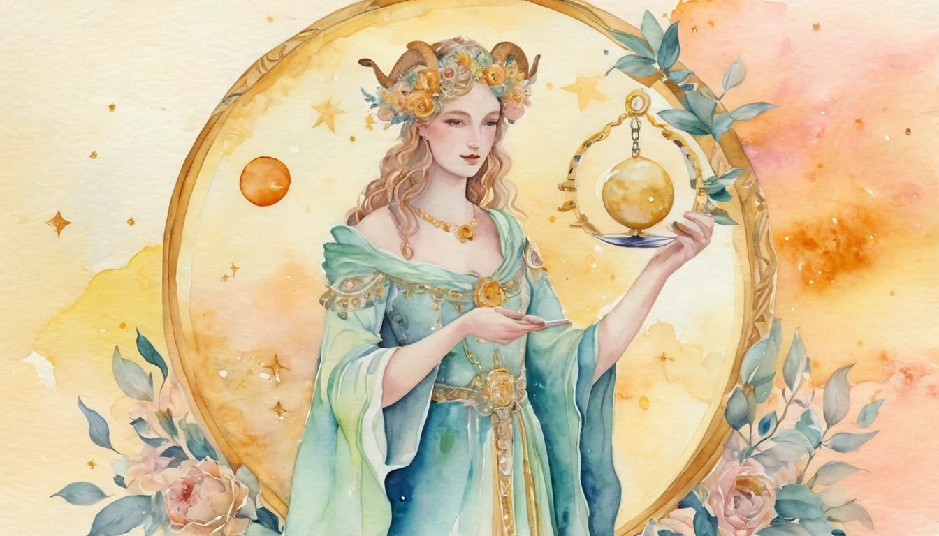 The Mirror of the Deal: Libra Sun and the Art of the Contract illustration