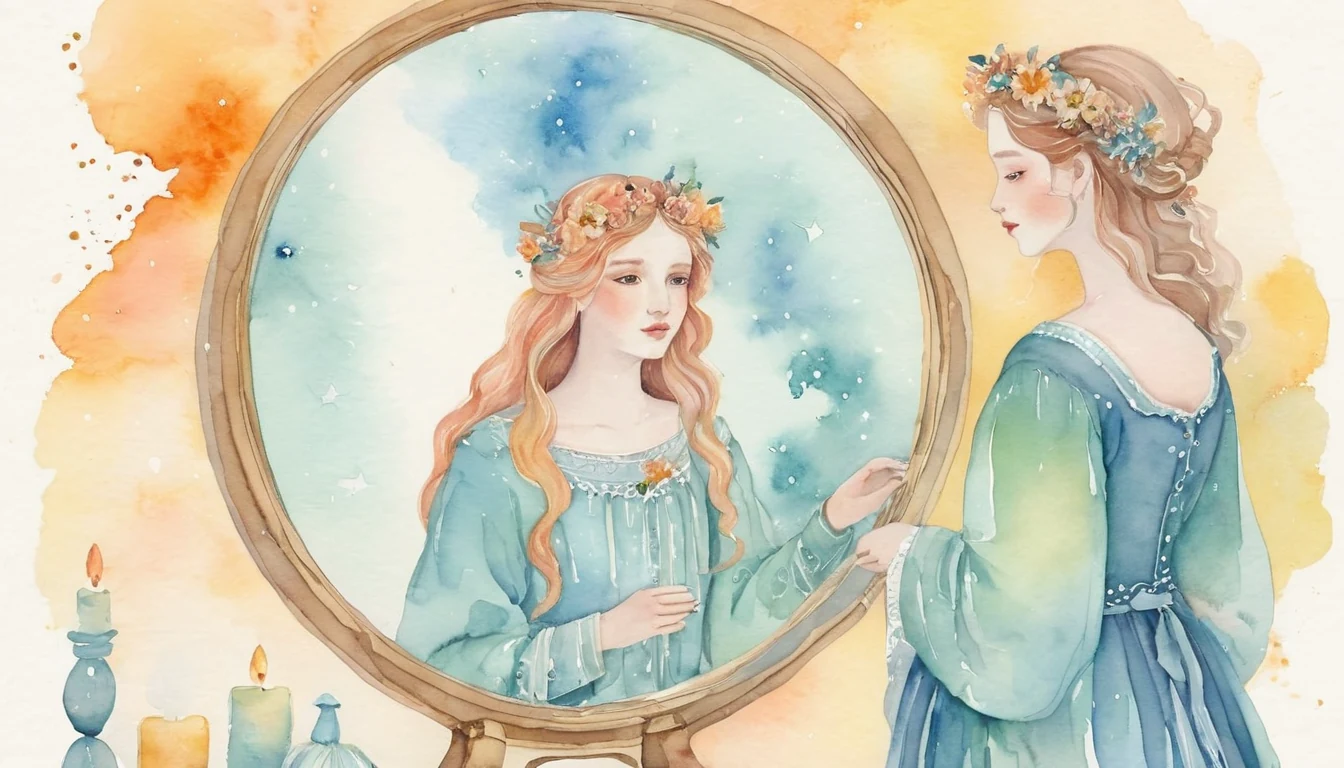 The Mirror Asks Questions illustration