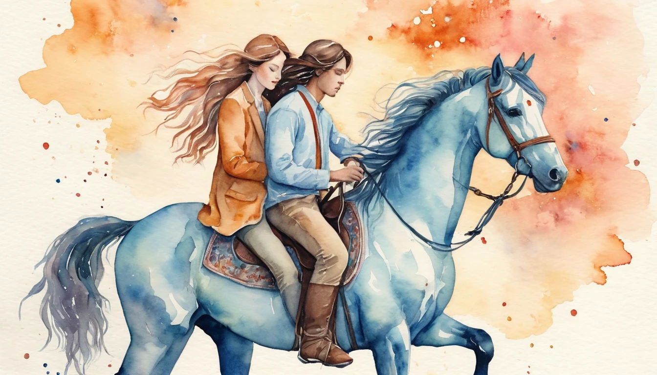 Truth Rides a Wild Horse illustration