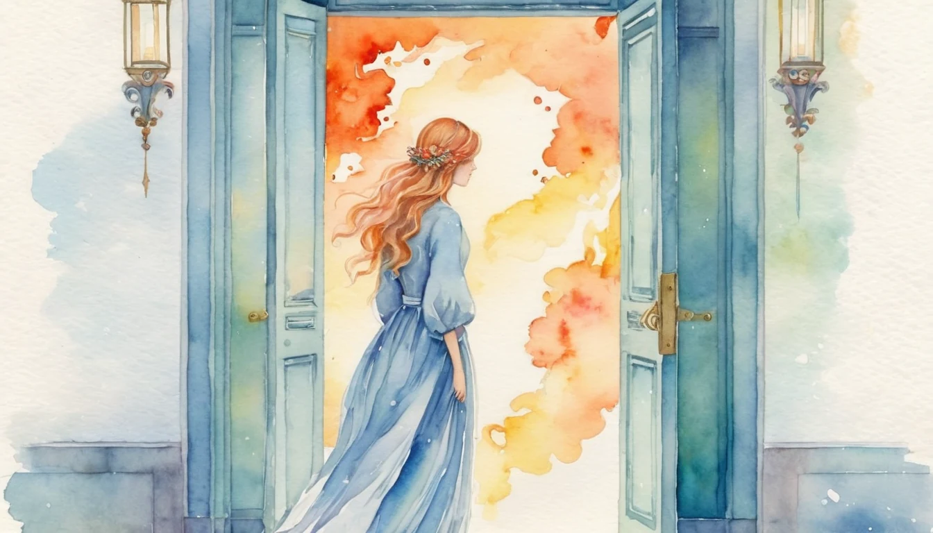The Threshold of the Burning Door illustration