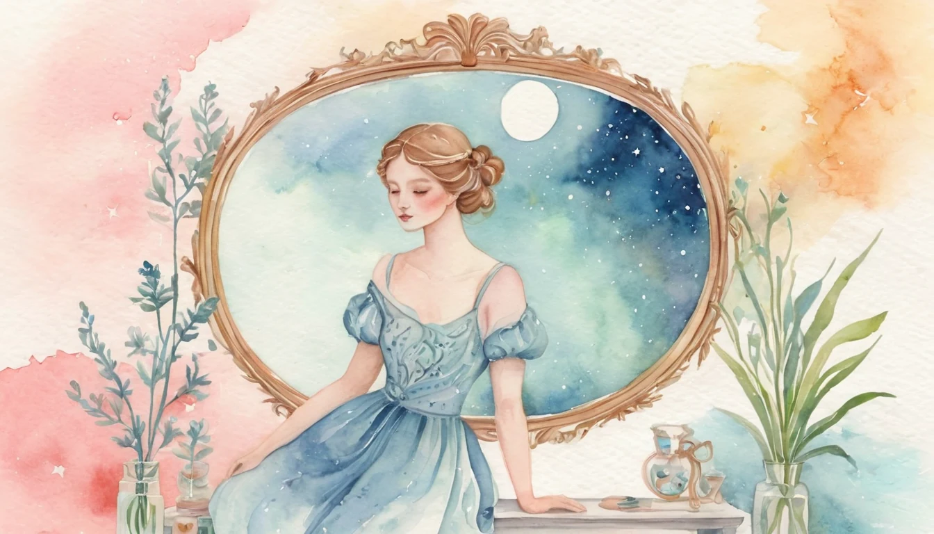 When the Mirror Asks You to Stay illustration