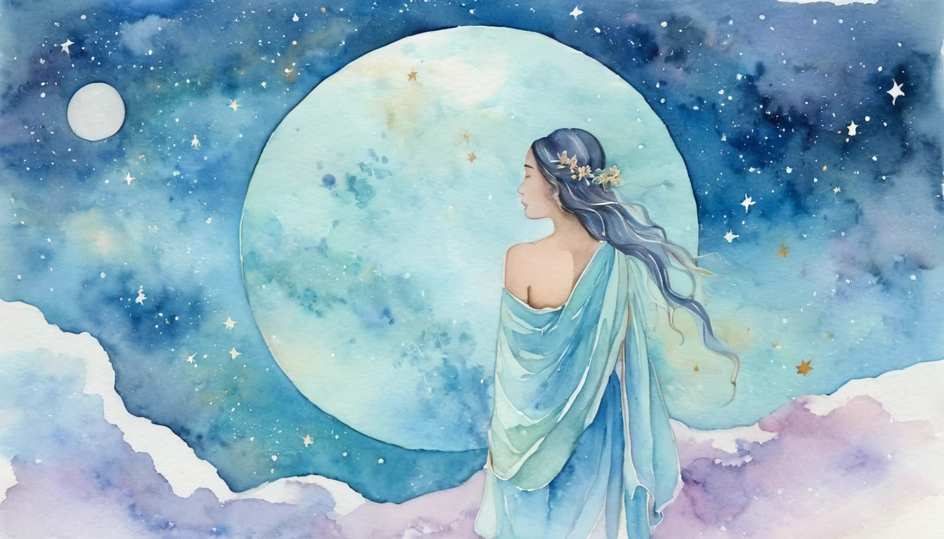 The Aquarius Moon and the Sixth House Crossroads illustration