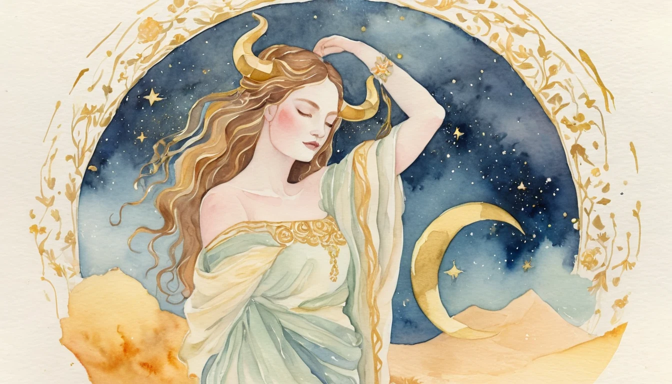 The Taurus Full Moon: Grounding Gold in What Lasts illustration