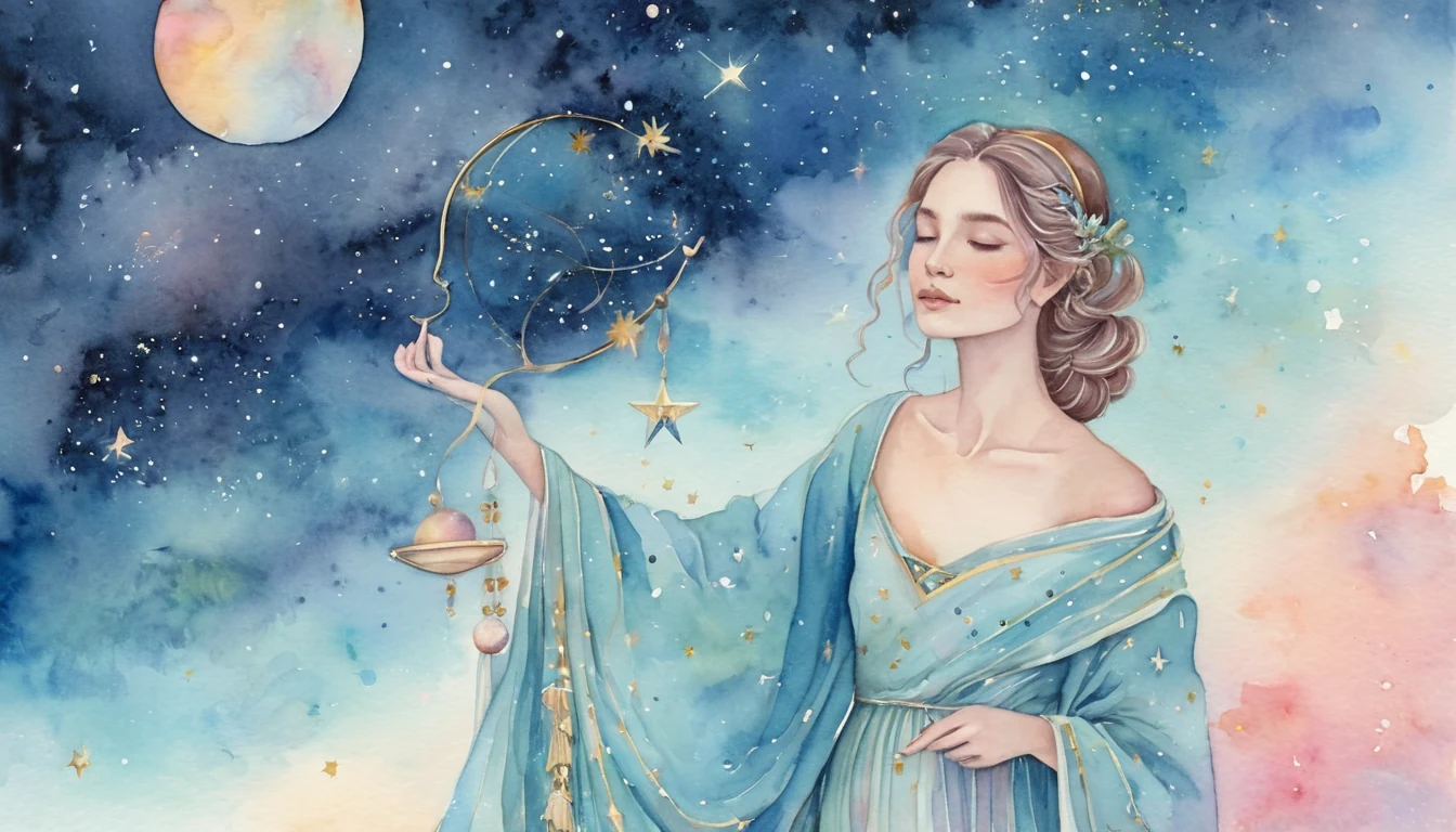 Libra Career horoscope illustration for October 2026