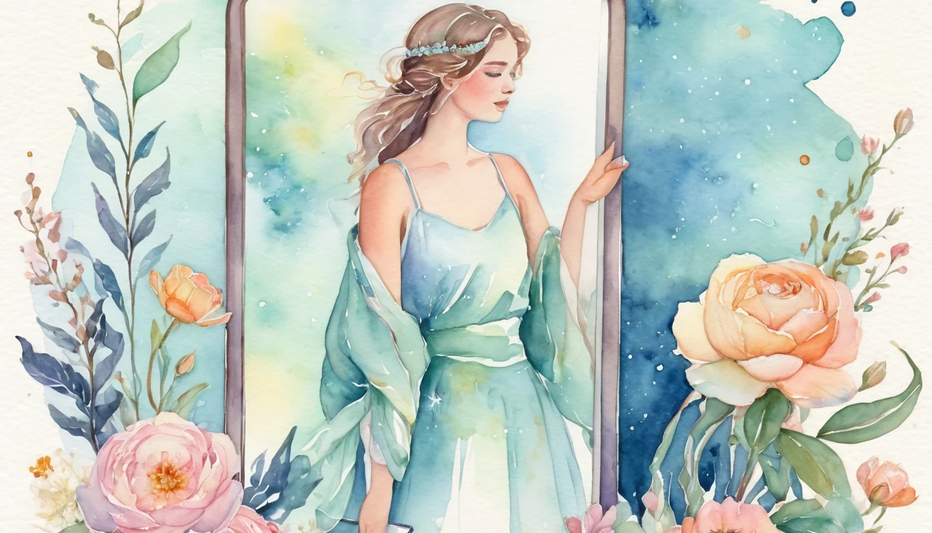 Your Name in the Mirror illustration