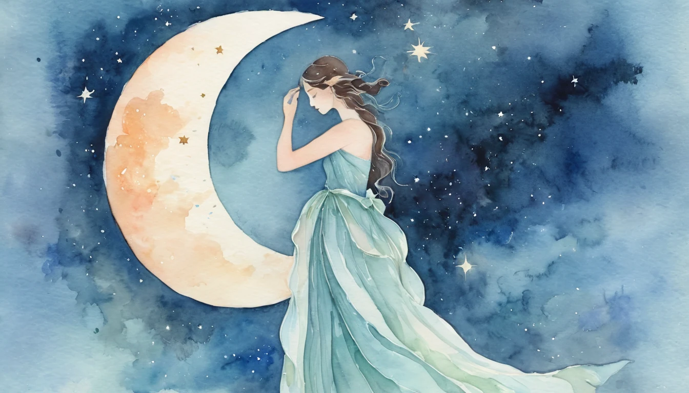 The Restless Half-Moon illustration