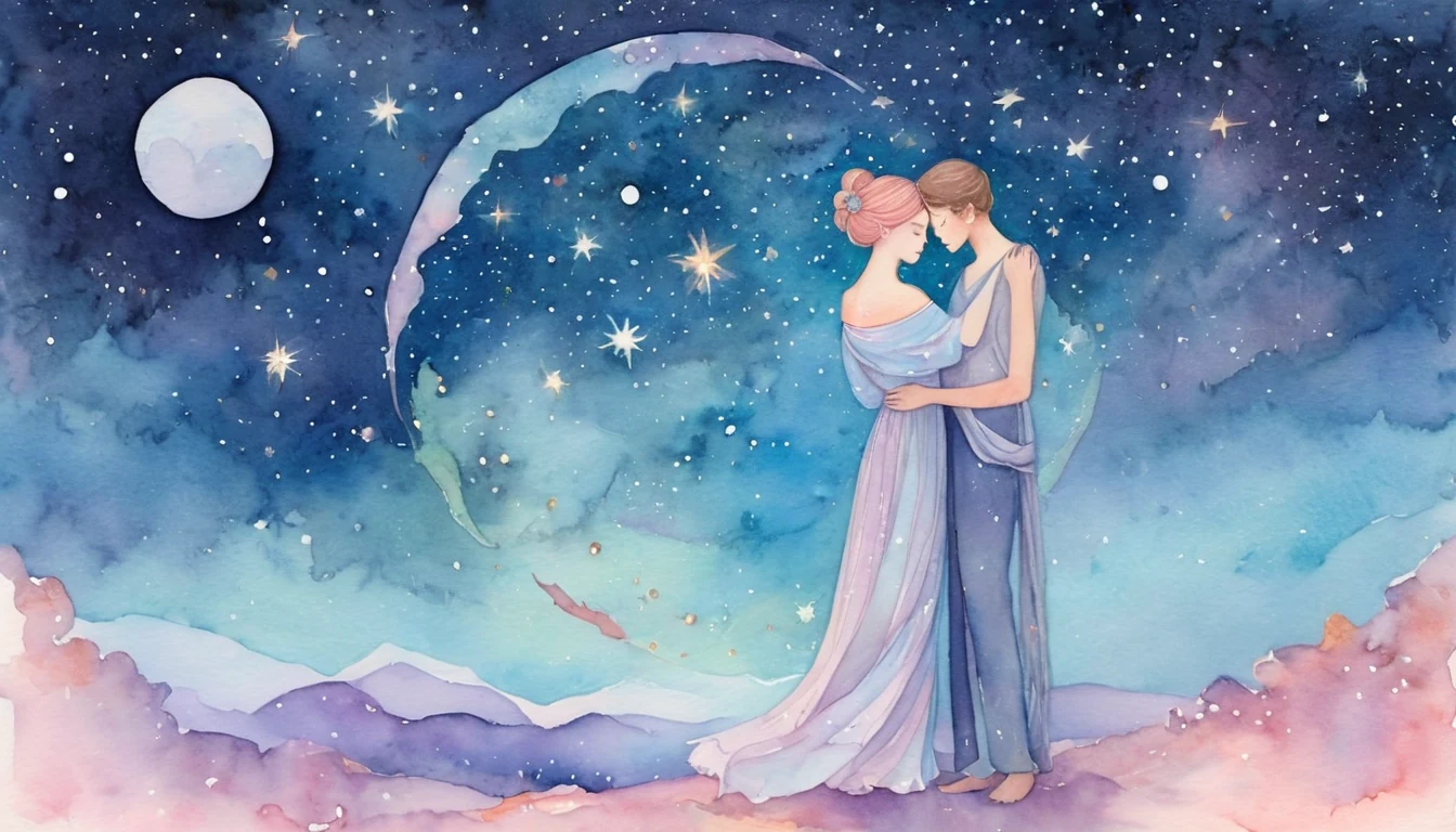 Cancer Love horoscope illustration for October 2026