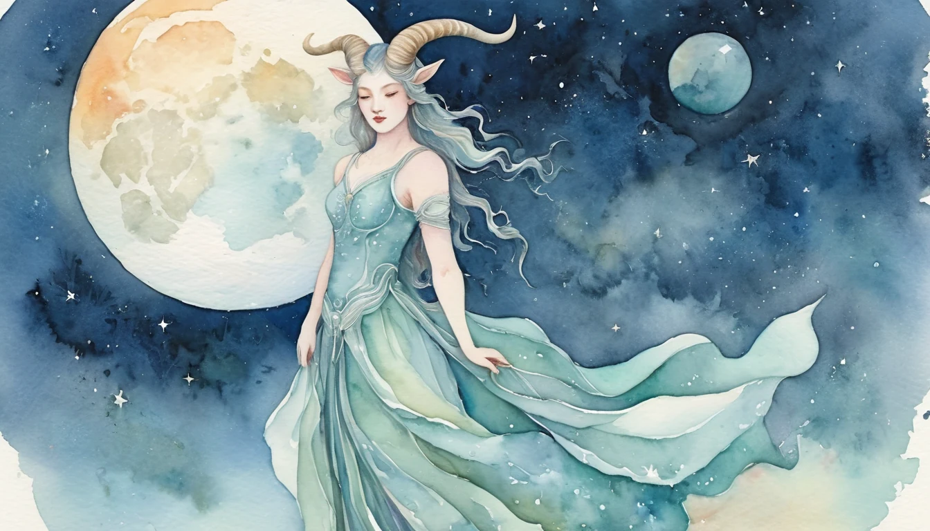 The Full Moon’s Earthly Accounting illustration