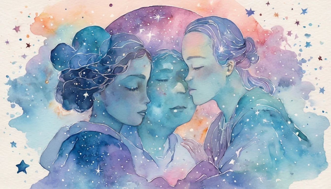 Pisces Love horoscope illustration for October 2026