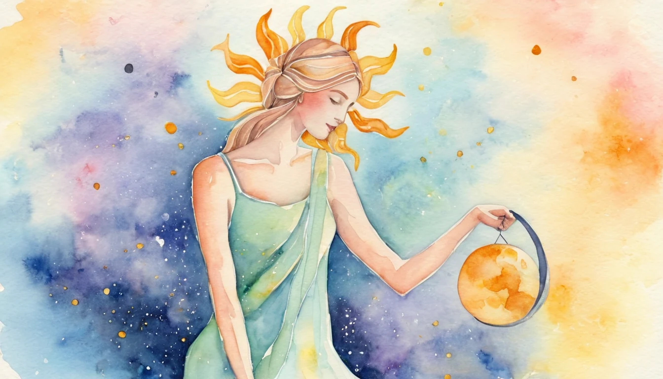 Sun in Libra: The Equilibrium of Your Earning illustration