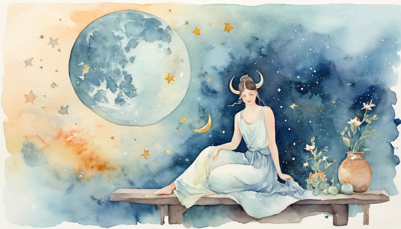 The New Moon in the Workshop illustration